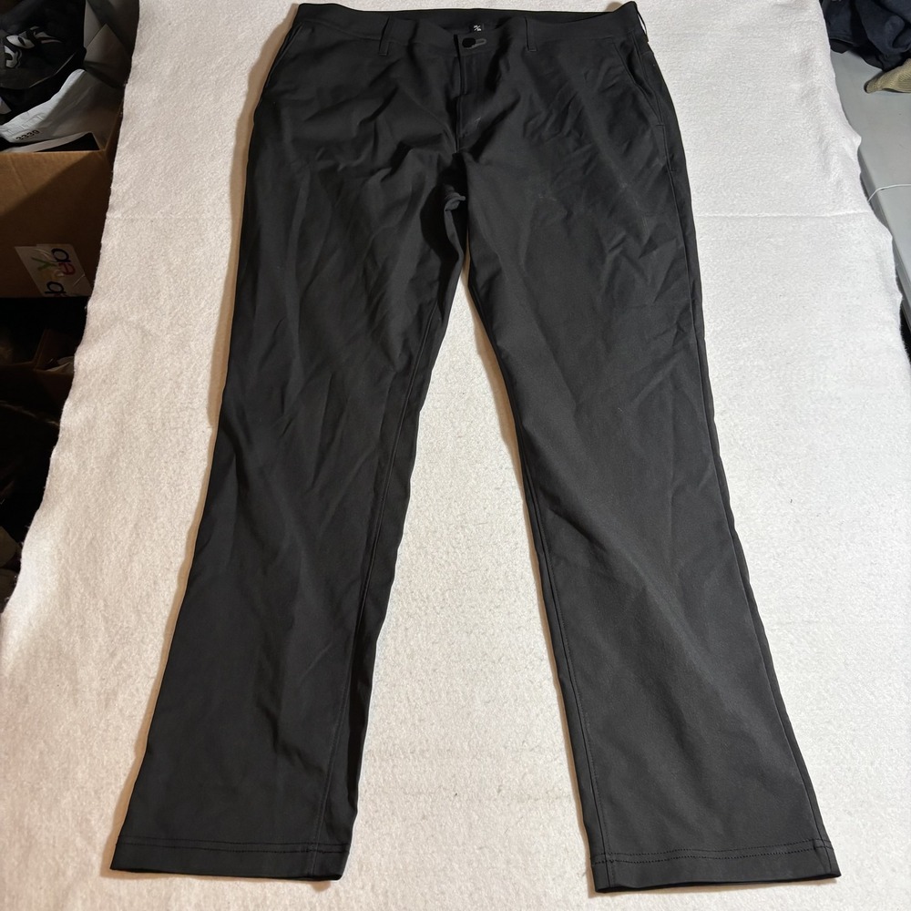 Public Rec Pants Mens 36 Modern Fit Stretch Comfort Trousers Golf Casual